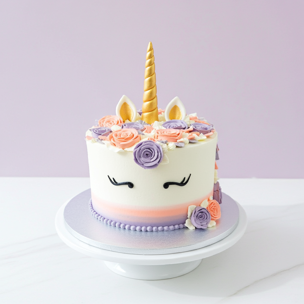 Unicorn Tower Cake