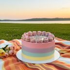 Vanilla Rainbow Cake