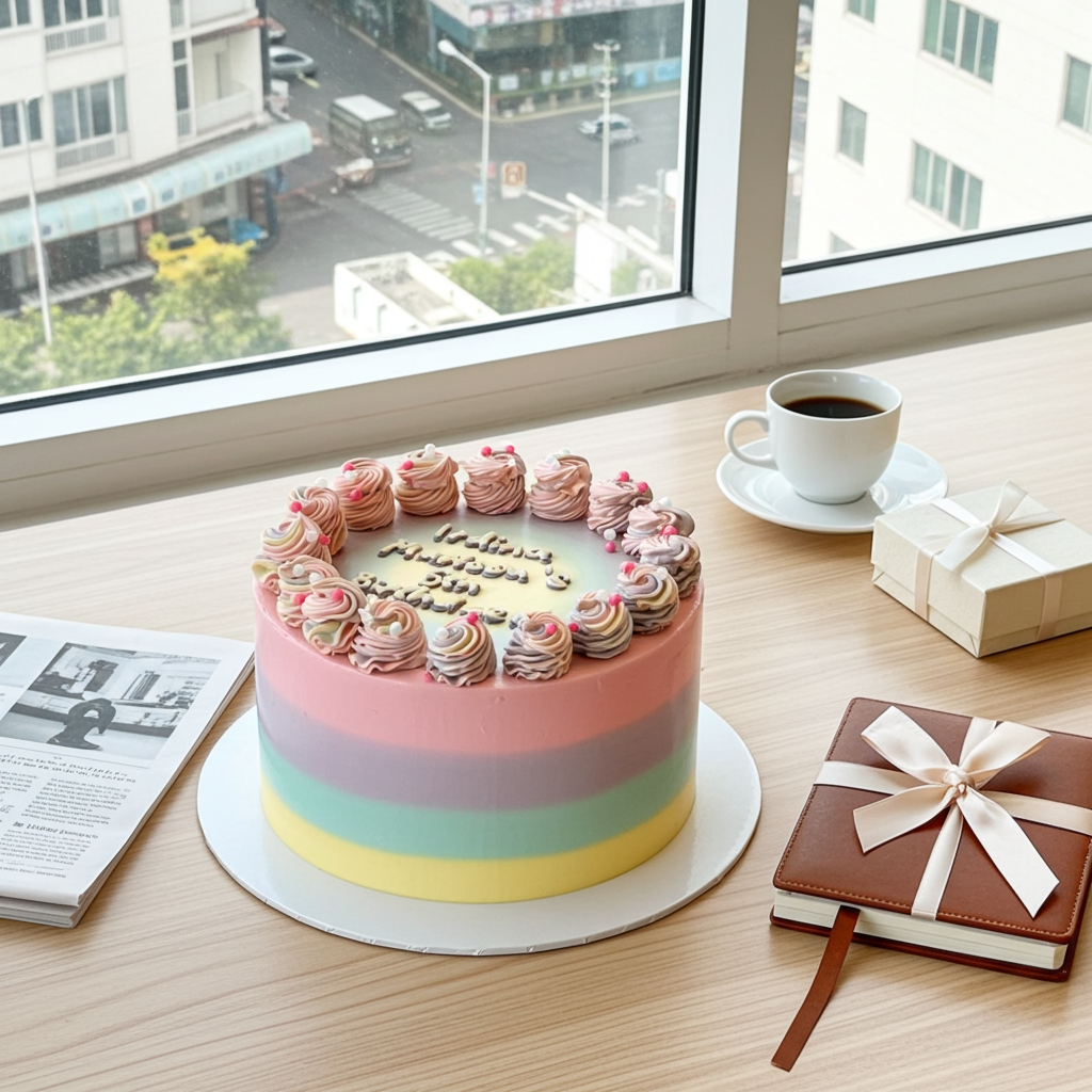 Vanilla Rainbow Cake