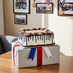 Chocolate Drip Square Cake