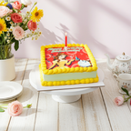 Cinderella Square Cake