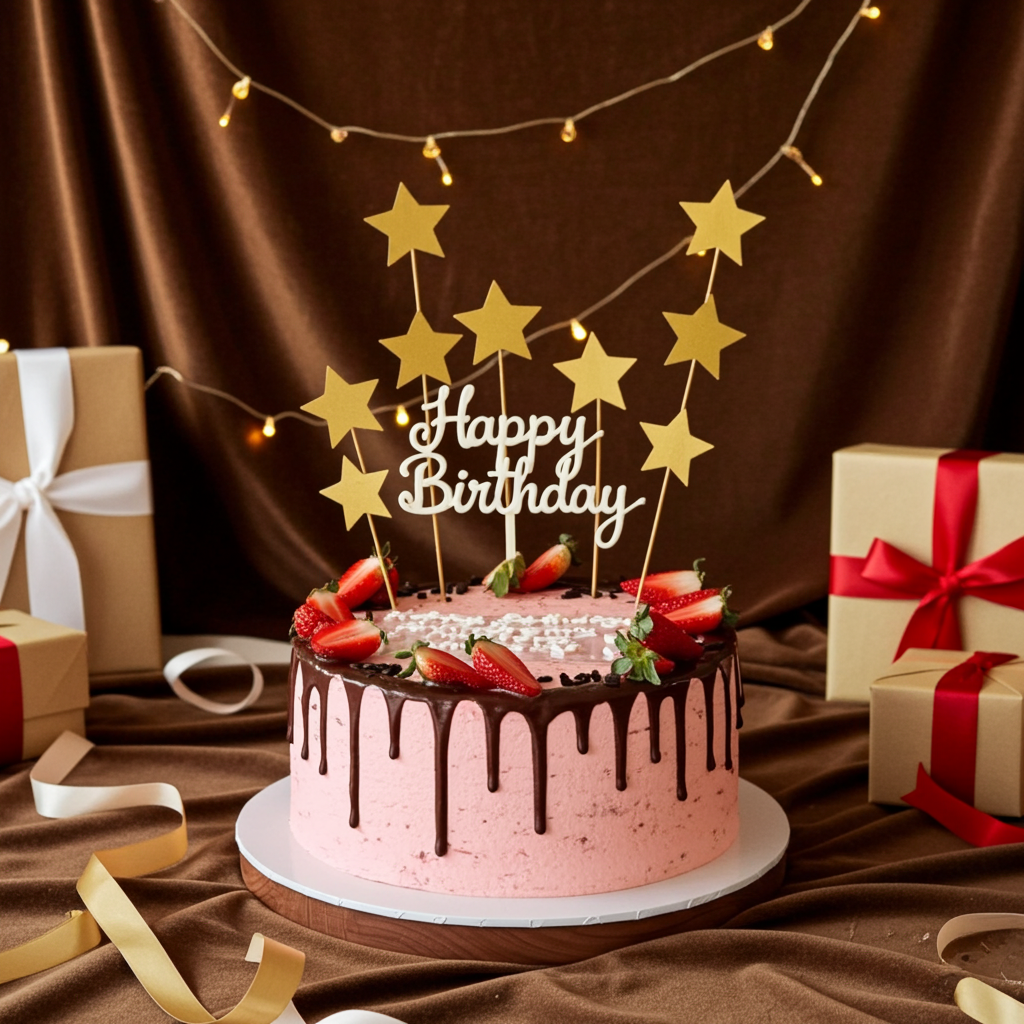 Strawberry Chocolate Cake