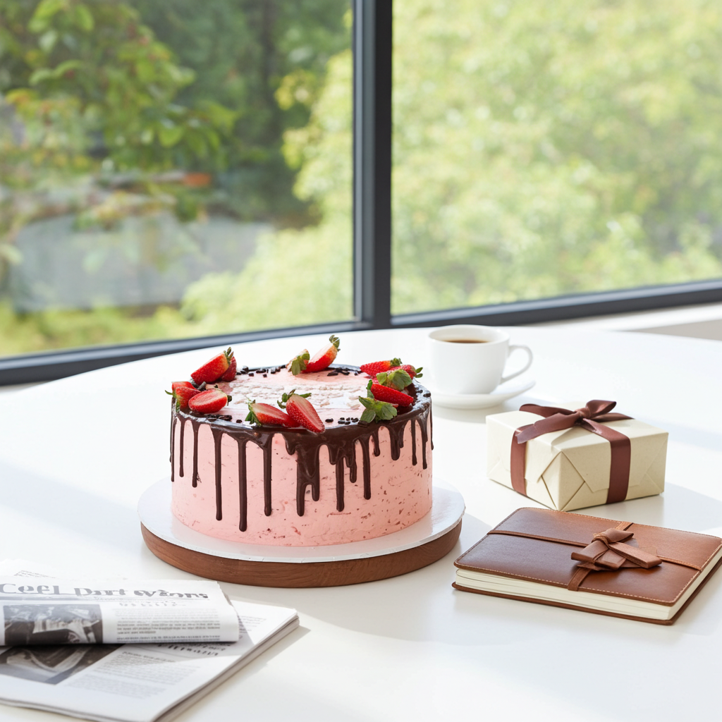 Strawberry Chocolate Cake