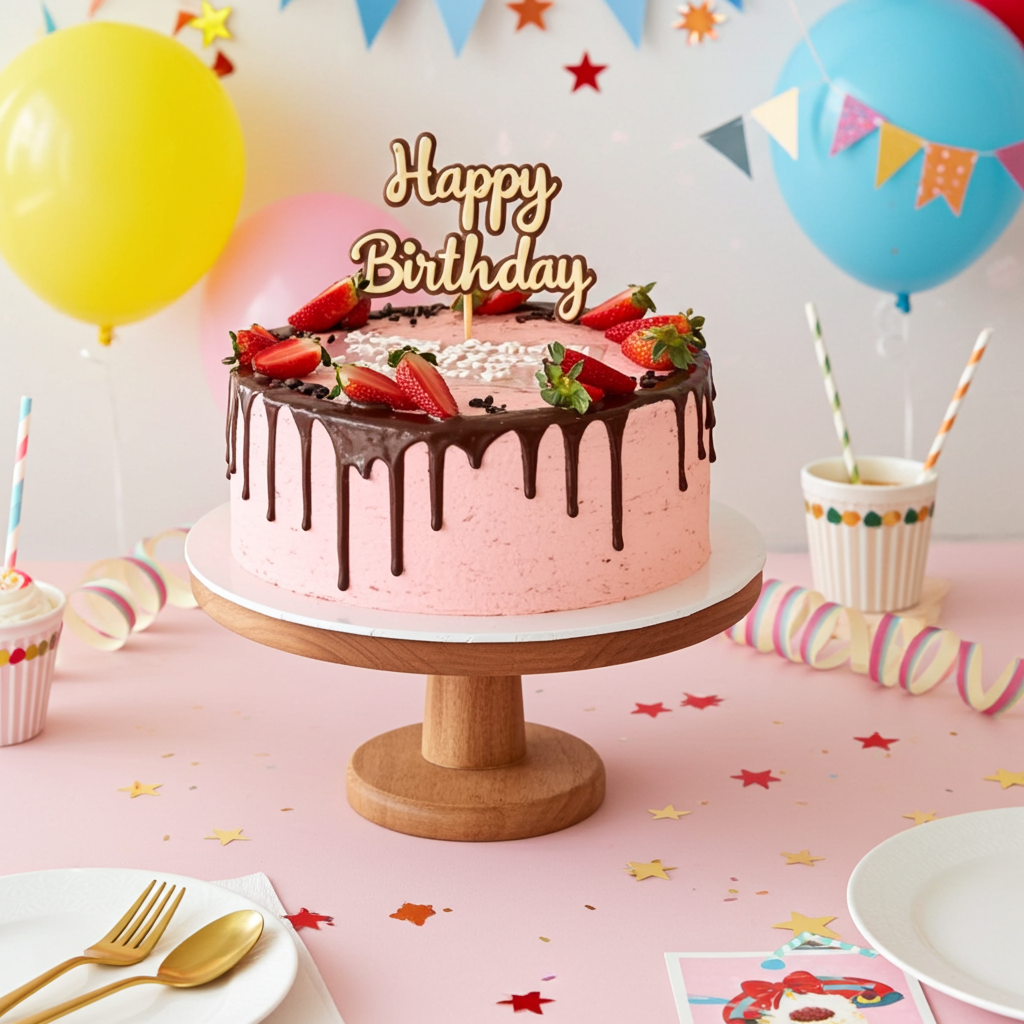 Strawberry Chocolate Cake