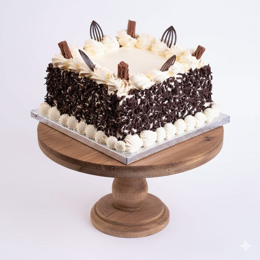 Choco Flake Square Cake