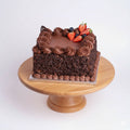 Creamy Curl Choco Square Cake